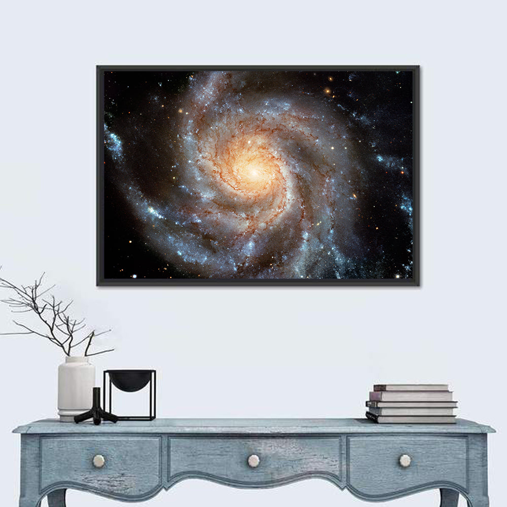 Giant Spiral Galaxy Disk Wall Art