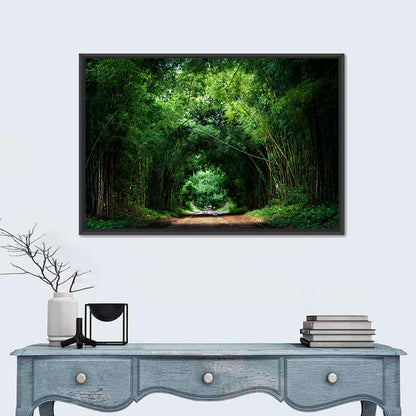 Bamboo Road in Kyoto Wall Art