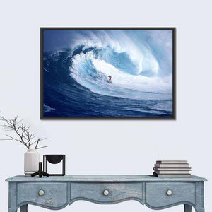 Wave Surfing Wall Art