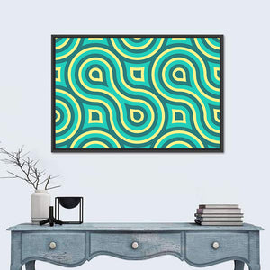 Retro Seamless Pattern Wall Art