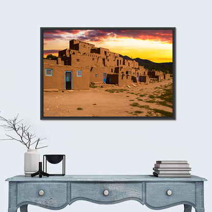 Ancient City Of Taos Wall Art