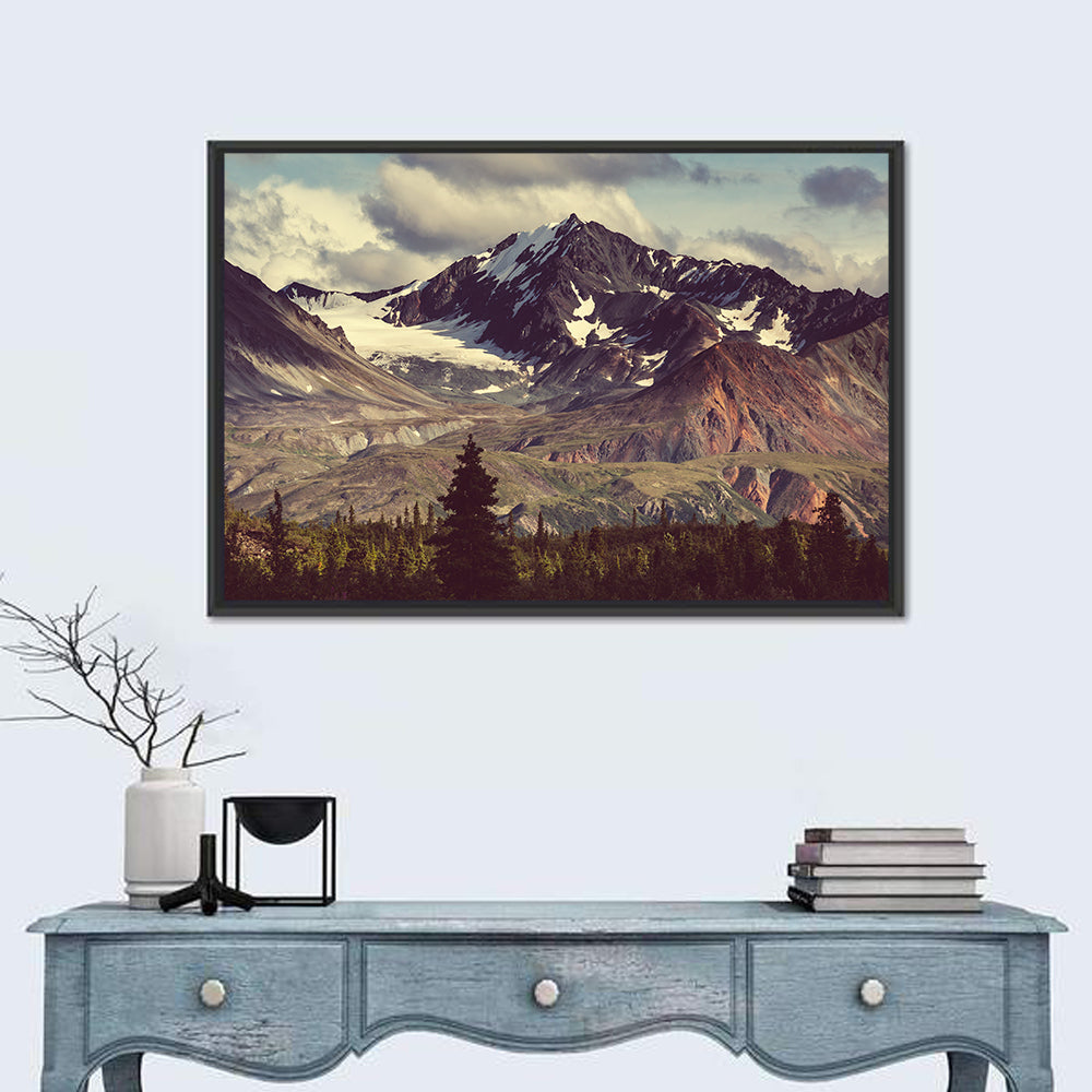 Denali Highway Mountain View Wall Art