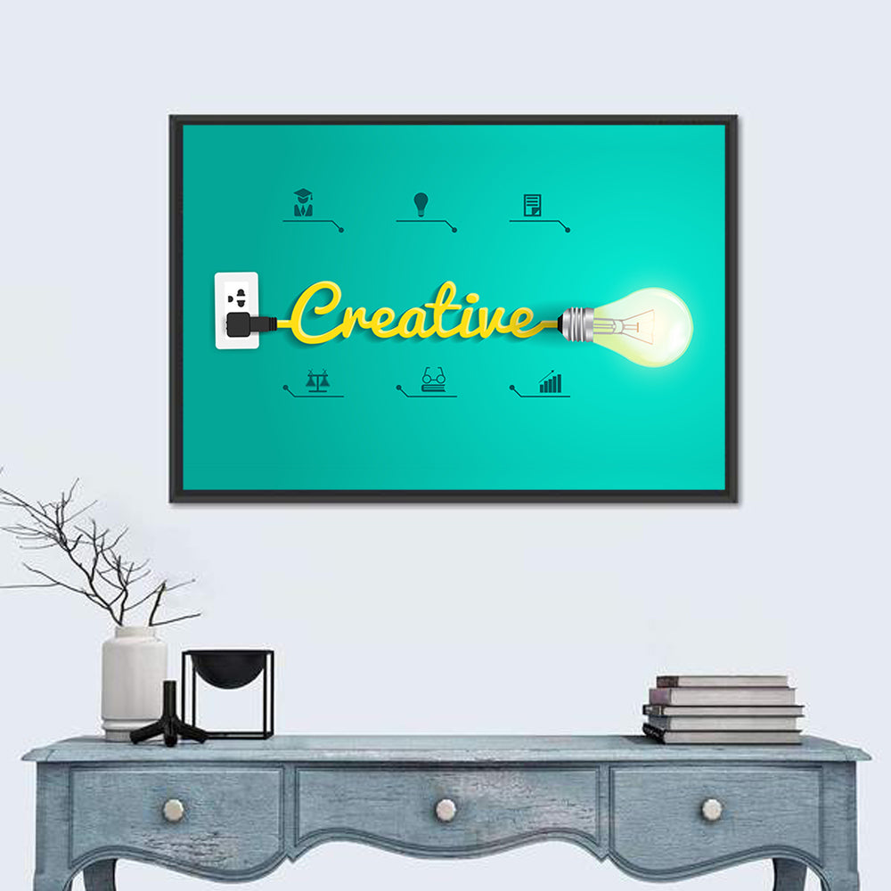 Creative Concept Typography Wall Art
