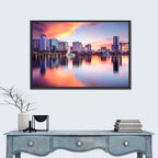 Orlando Downtown Skyline Wall Art