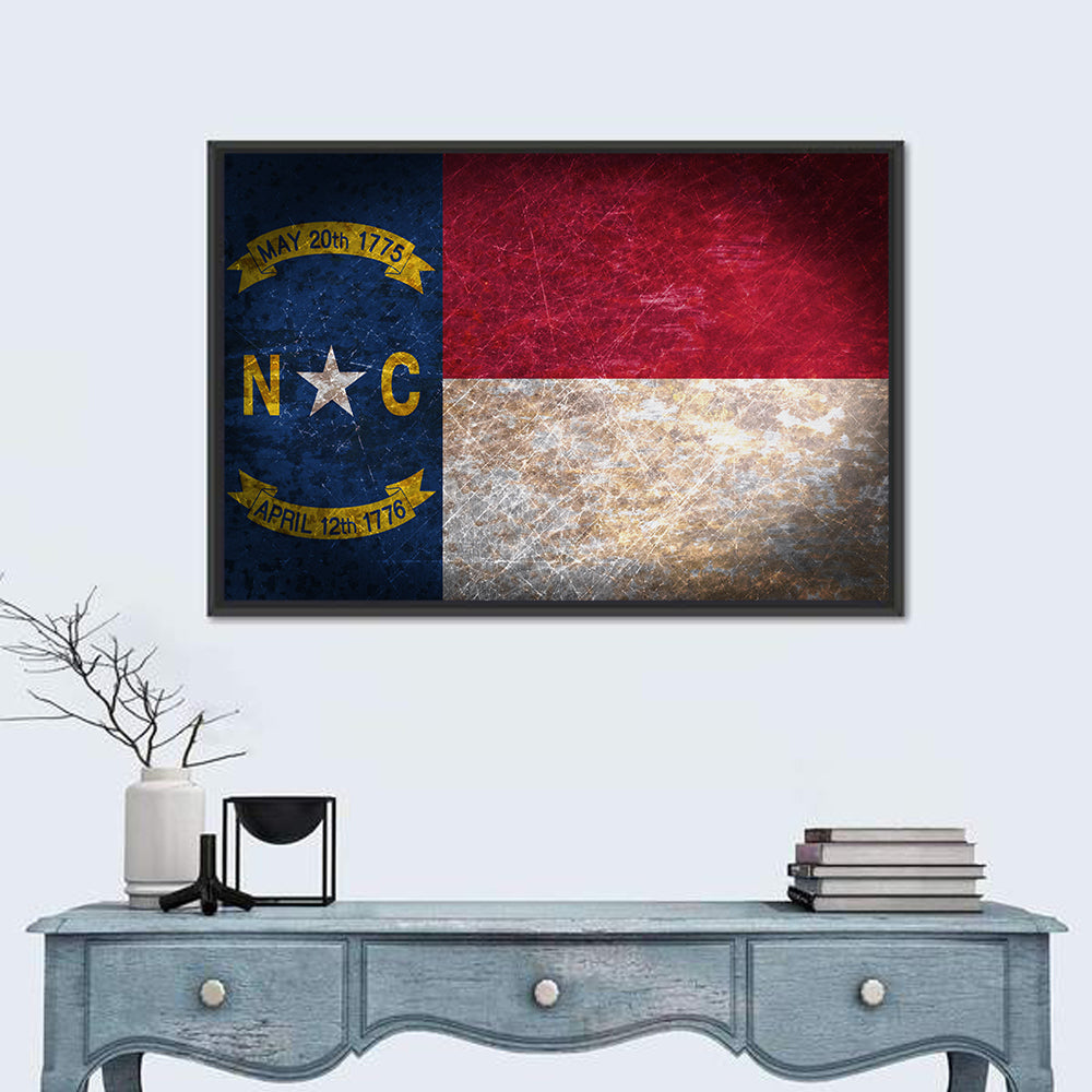 Flag Of North Carolina Wall Art