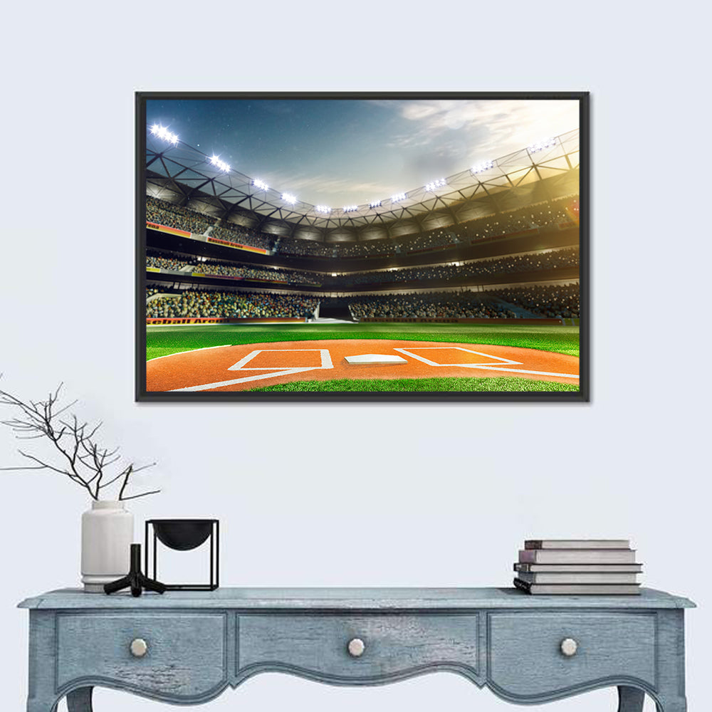 Home Plate at Grand Arena Wall Art