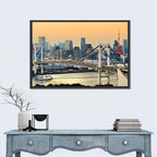 Rainbow Bridge and Tokyo Tower Skyline Wall Art