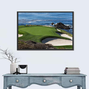 Golf Field At Pebble Beach Wall Art