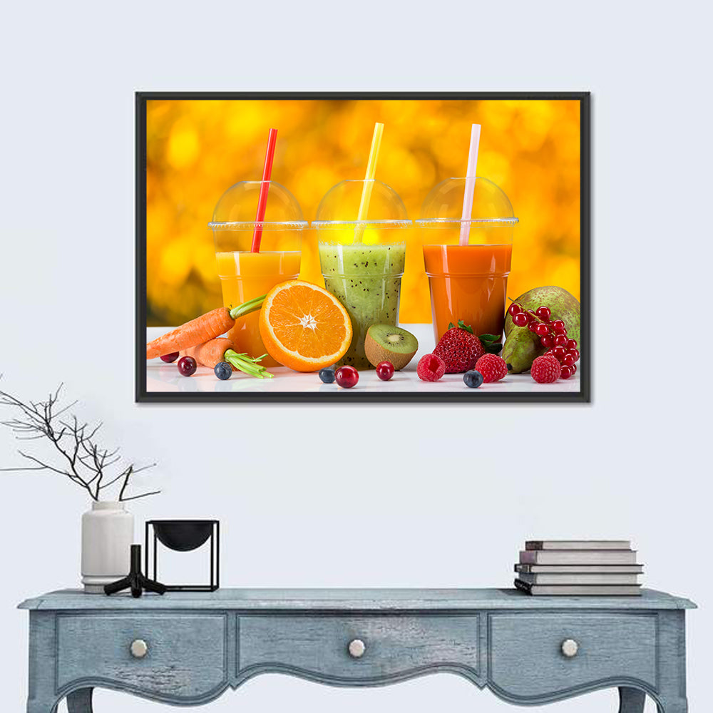 Fresh Juice Trio Wall Art
