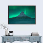Northern Lights Over Kirkjufell Wall Art