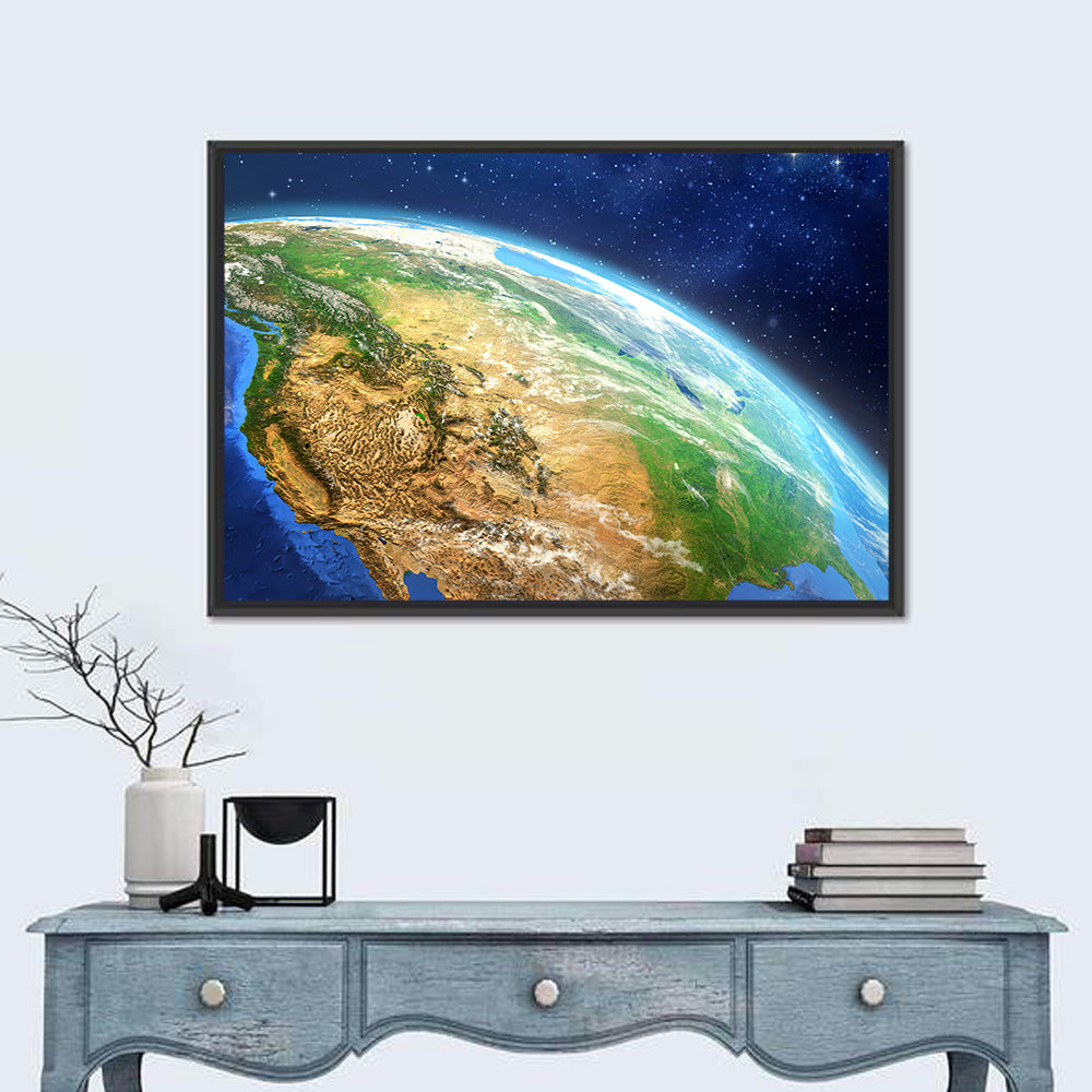 Face of the Earth Wall Art