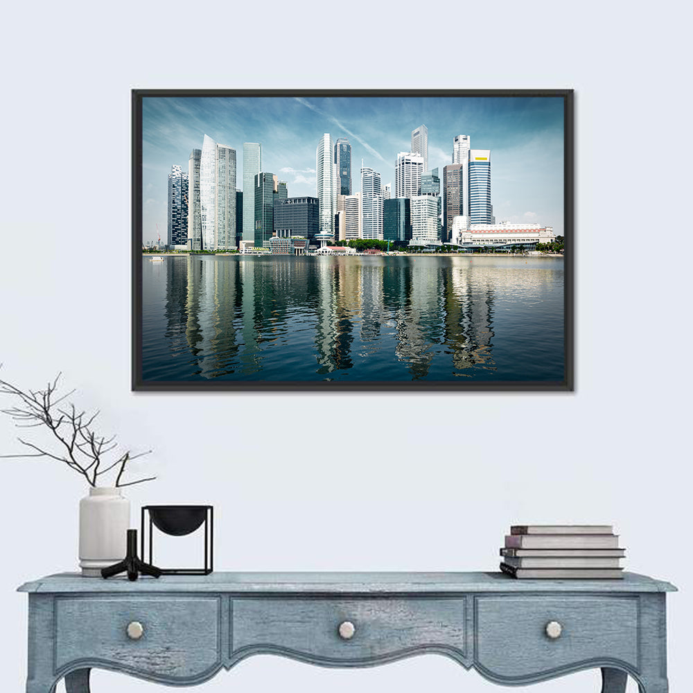 Singapore Marina Bay Skyline Wall Art