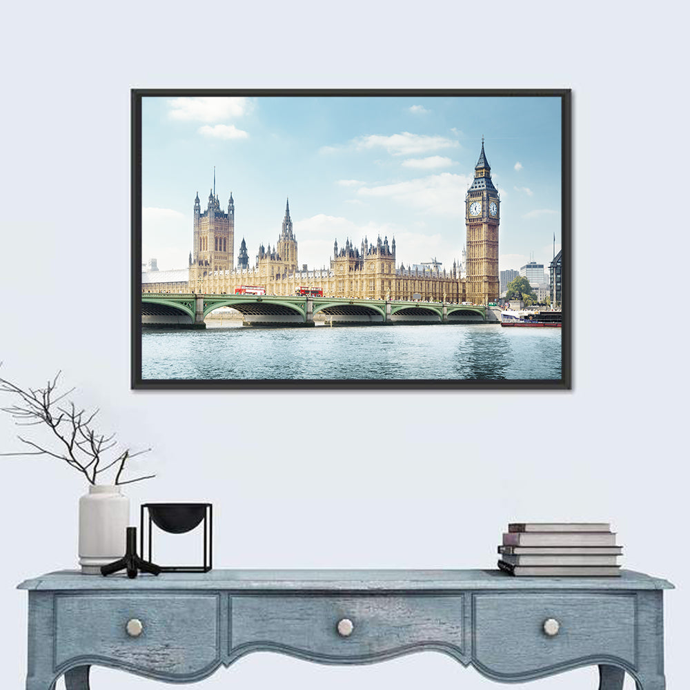 Westminster Bridge and Big Ben Wall Art