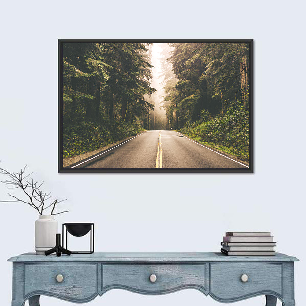 Redwood Highway, Northern California Wall Art