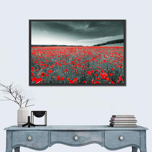 Red Field Poppies Wall Art