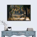 Spanish Moss in Louisiana Bayou Wall Art