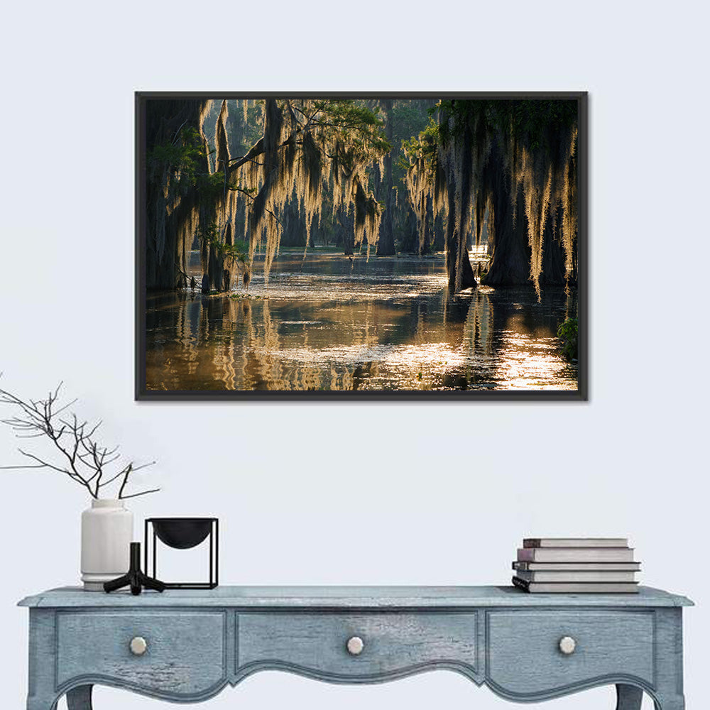 Spanish Moss in Louisiana Bayou Wall Art
