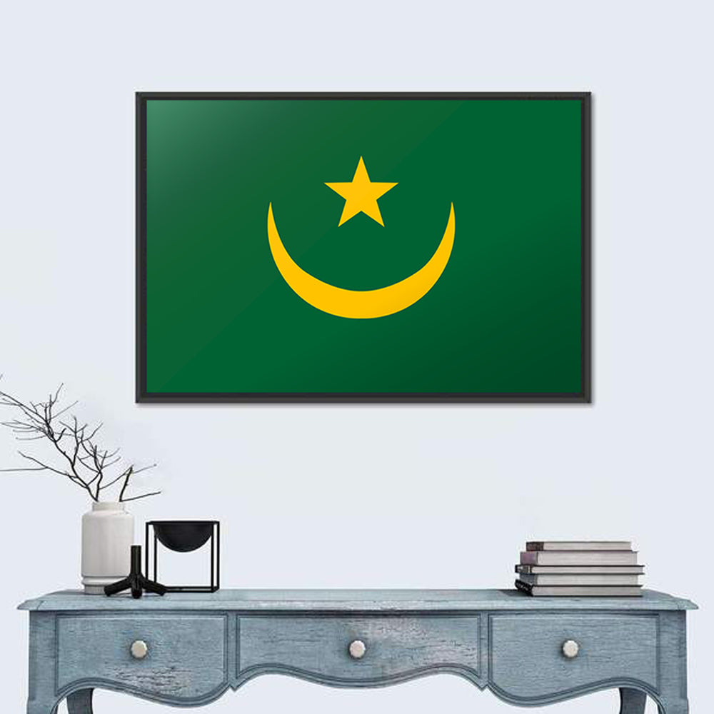 Flag of Mauritania Wall Art