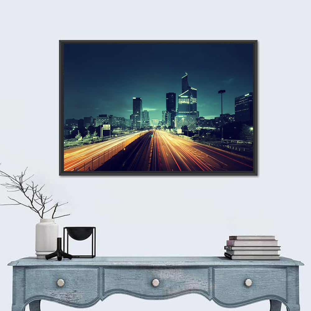 La Défense at Sunset, Paris Wall Art