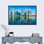 Marina Bay Singapore Skyline Wall Art