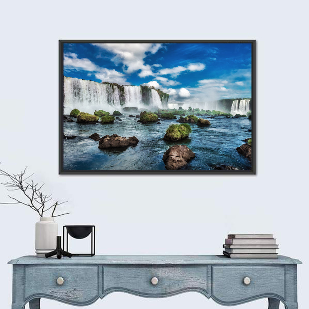 Iguazu Falls, Foz Do Iguaçu Wall Art in a room, landscape