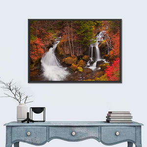 The Ryuzu Falls In Nikko Japan Wall Art