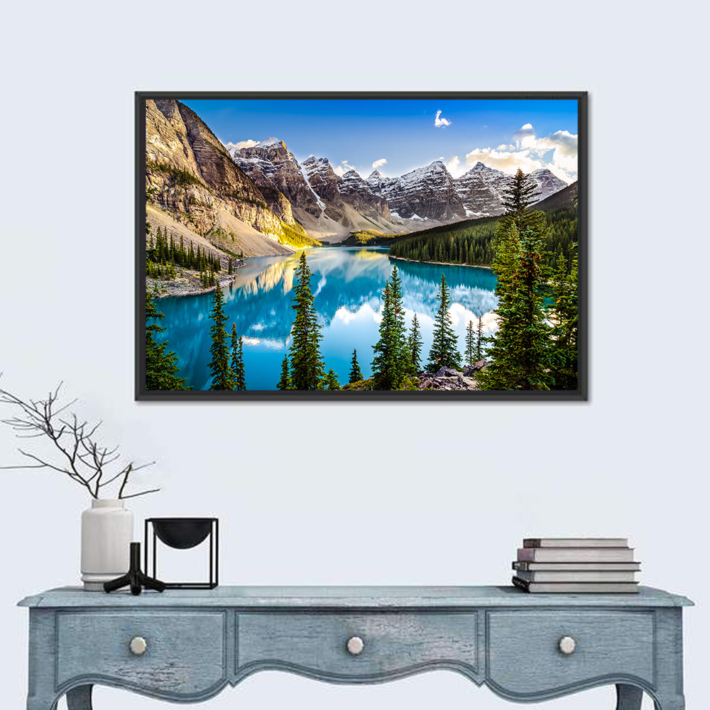 Moraine Lake Reflection Wall Art