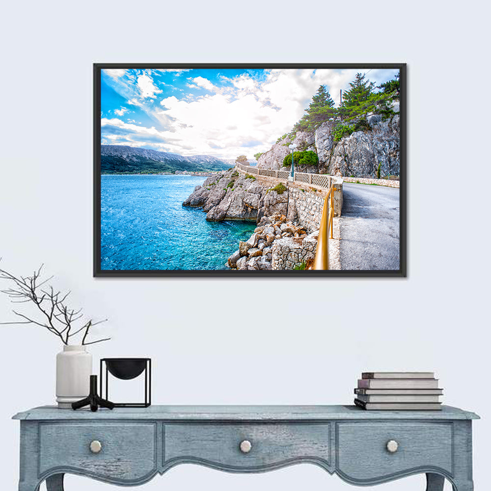 Adriatic Sea Coastline Wall Art