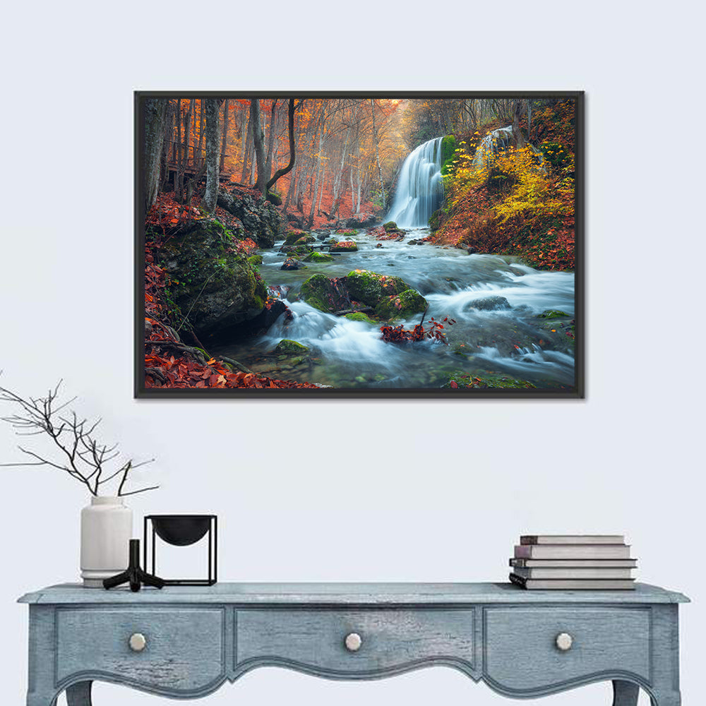Autumn Silver Stream, Crimea Wall Art