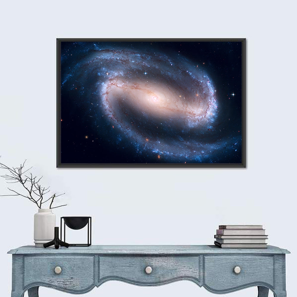 Barred Spiral Galaxy Wall Art