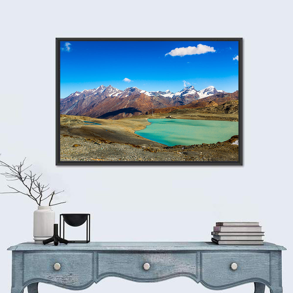 Turquoise Alpine Lake, Switzerland Wall Art