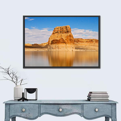 Lone Rock at Lake Powell Wall Art