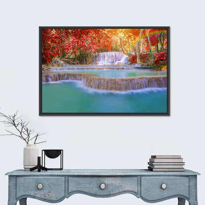 Tat Kuang Si Tiered Waterfalls Wall Art