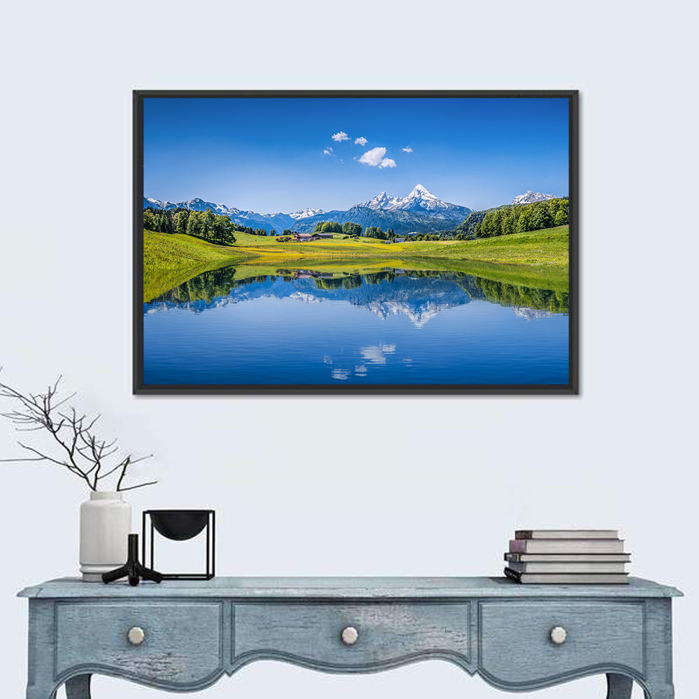Watzmann Reflection, Berchtesgaden Wall Art