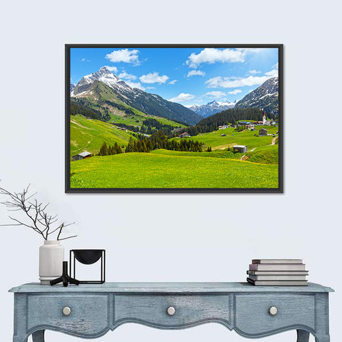 Biberkopf Meadow View Wall Art
