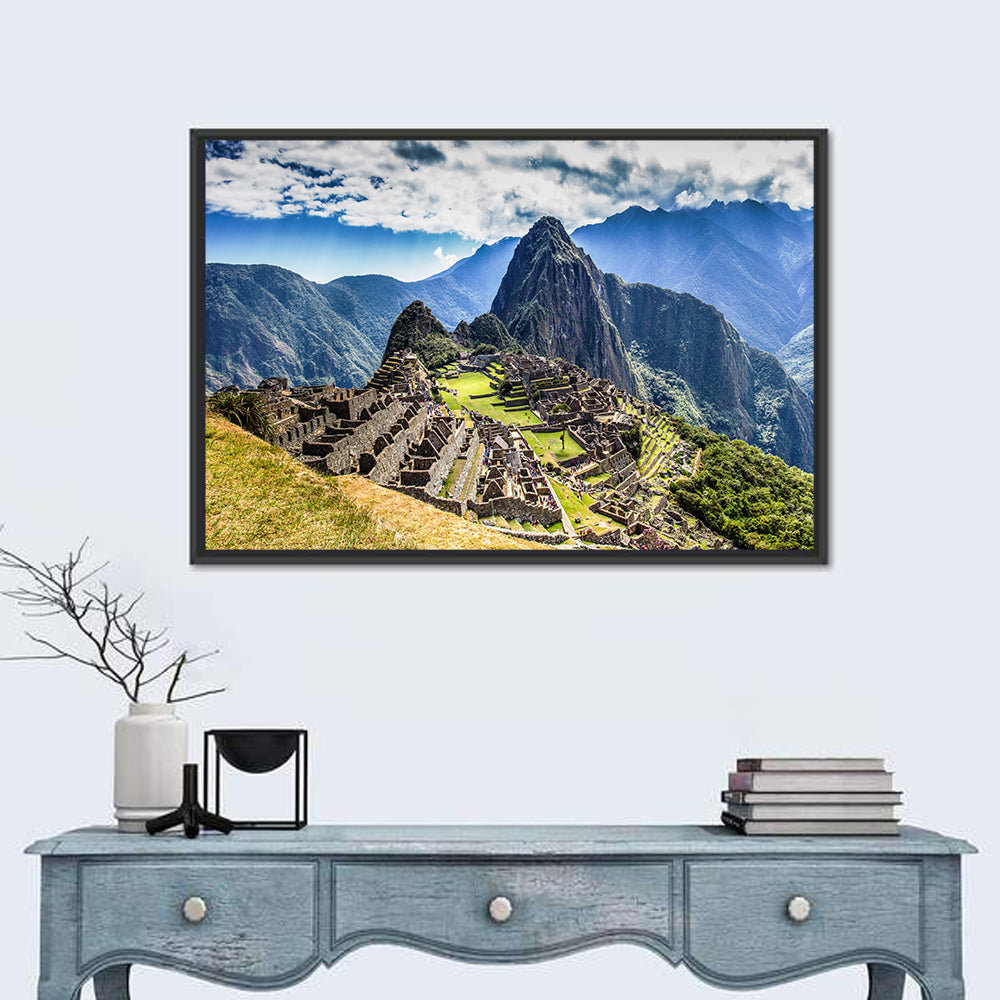 Machu Picchu, Lost City of the Incas Wall Art in a room, landscape