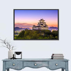 Himeji Castle at Dusk Wall Art