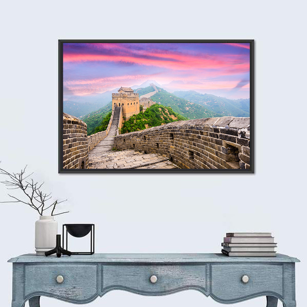 Great at Dusk Wall Art in a room, landscape