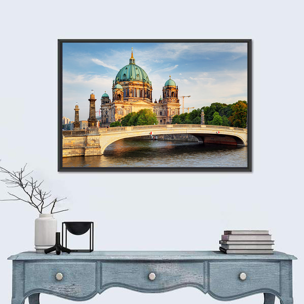 Berlin Cathedral at Golden Hour Wall Art