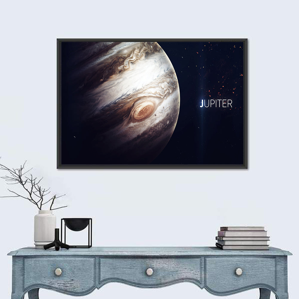 Jupiter with Great Red Spot Wall Art
