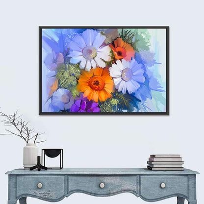 Impasto Floral Bouquet Wall Art