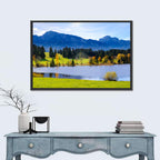 Alpine Lake in Bavaria Wall Art
