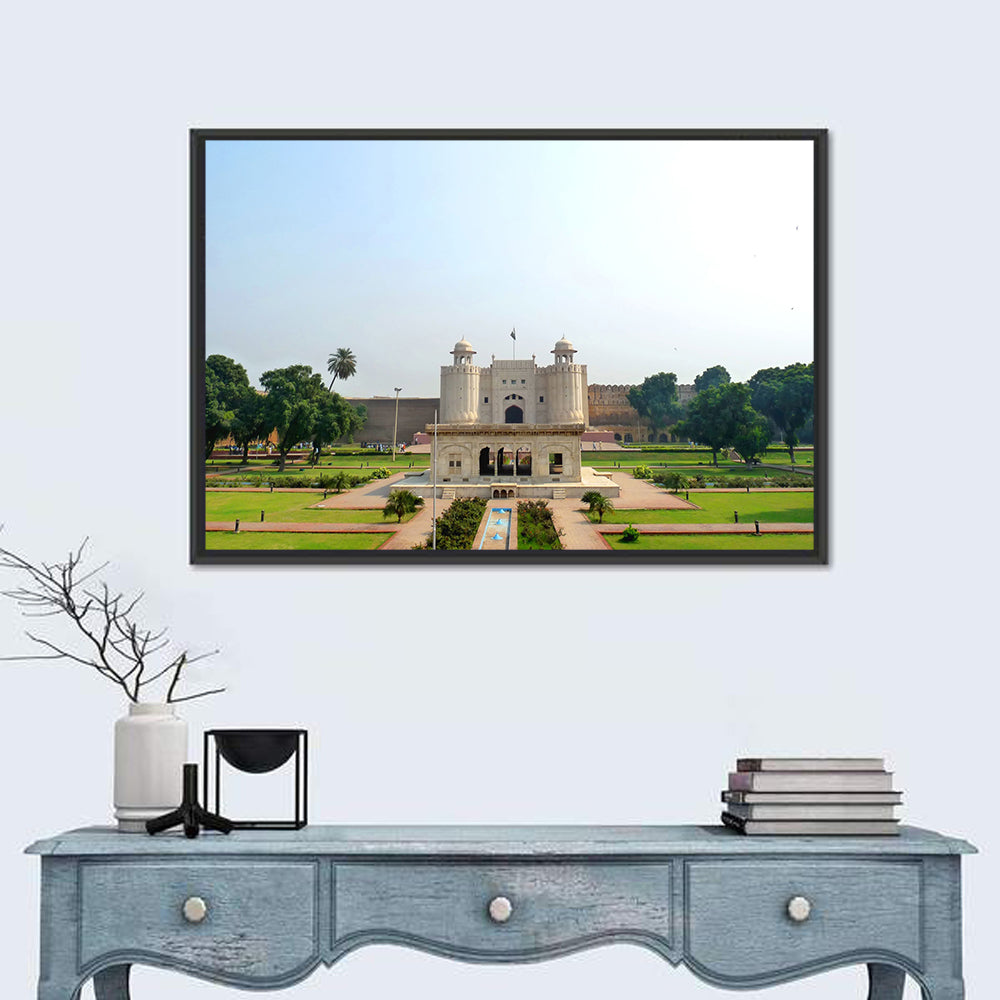 Alamgiri Gate Lahore Fort Wall Art in a room, landscape