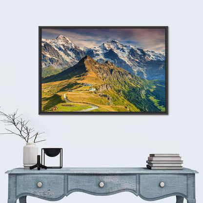 Stunning Mountain In Grindelwald Wall Art