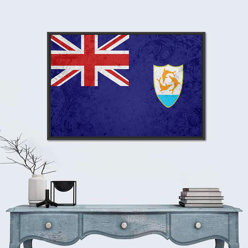 Flag Of Anguilla Wall Art