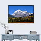 Mount Robson Autumn Landscape Wall Art