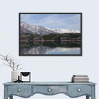 Lake Aoki Mountain Reflection Wall Art