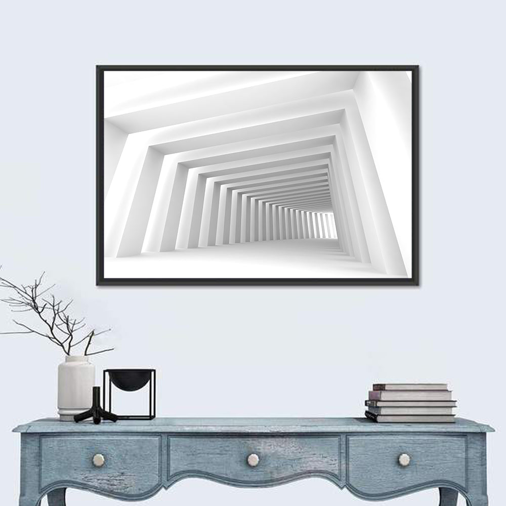 Luminous Corridor Wall Art