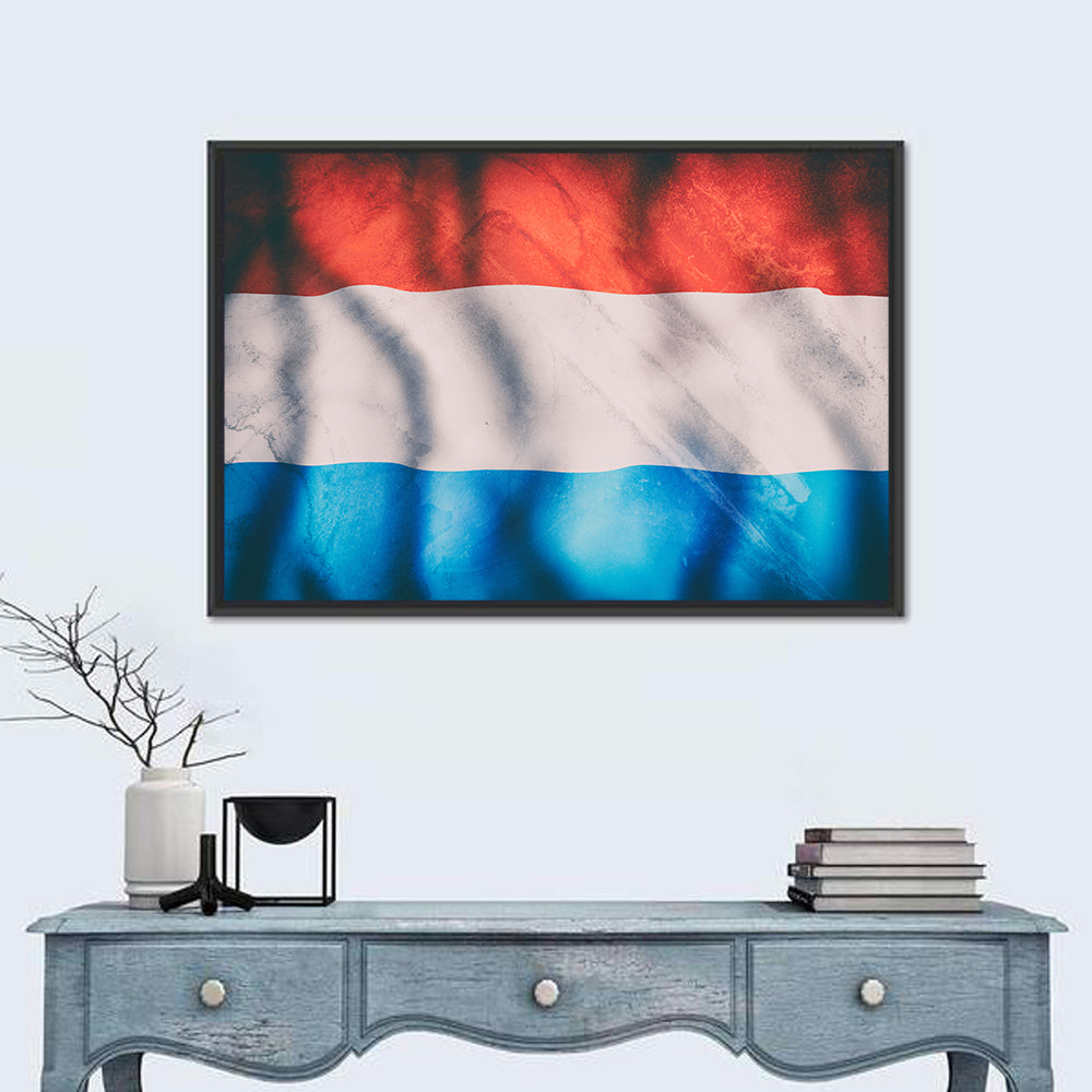 Luxembourg Flag Wall Art