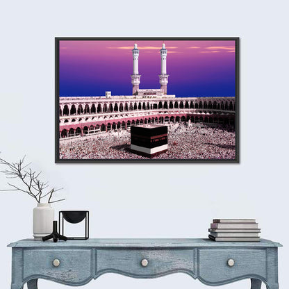 Kaaba at Twilight Wall Art